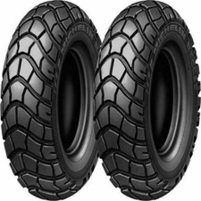 120/90-10-57J 130/90-10-61J Paire De Pneus Michelin Reggae MBK Booster Spirit 50