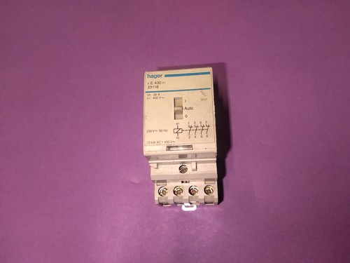 Contacteur hager 20a 400 - contacteur,