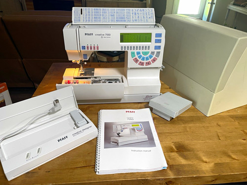 Pfaff creative 7550 electronic - 7550,
