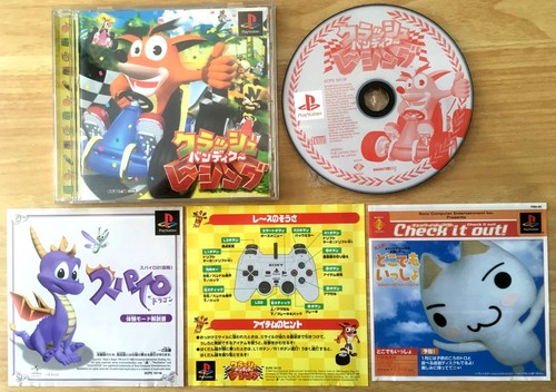 Crash bandicoot racing - bandicoot, complet