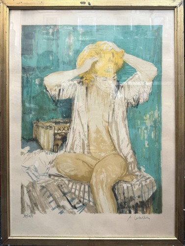 Lithographie pierre - de,