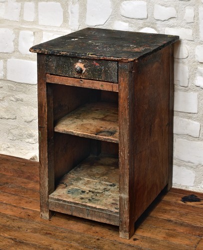 Ancienne table encrer - ancienne, à