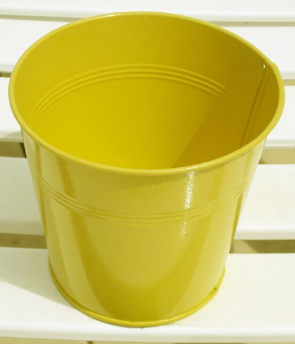 Pot fleur métal - métal, laqué