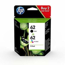 HP 62 Pack de 2 Cartouches
