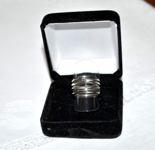 Bague vintage anneau ligne