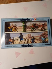 boîte présentoir coffret Starlux Indiens et cow boy 
