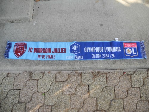 Echarpe foot fc bourgoin - ol,