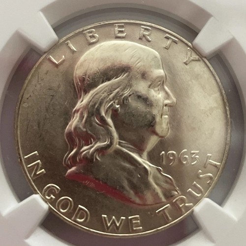 1963 half dollars franklin - 1963,
