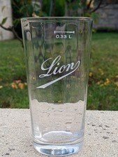 ancien verre à bière LION -