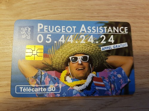 Télécarte peugeot - -,