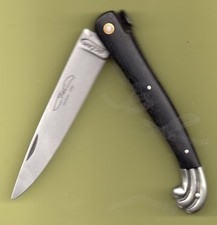 Océan ébène couteau à - ébène,