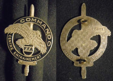 INSIGNE MILITAIRE – CENTRE ENTRAINEMENT COMMANDO FFA - DRAGO - G 2089