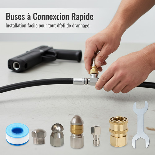 Kit déboucheur canalisation