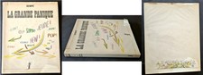 RARE 1966 JEAN-JACQUES SEMPÉ + DESSIN ORIGINAL SIGNÉ : LA GRANDE PANIQUE