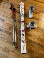 kids ski set (Rossignol