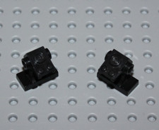 2 x Lego Black Minifig Utensil
