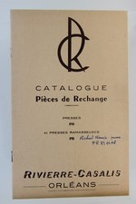 document catalogue pièces