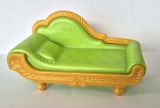 CANAPE VERT ET DORE POUR