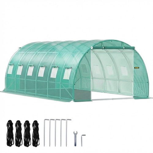 Serre tunnel jardin 6x3x2 - tunnel, 6x3x2,1m