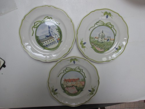 Assiettes dessert longchamp - assiettes,