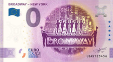 Billet Souvenir 2024 Malte Broadway - New York