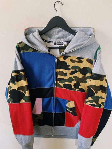 Bape bathing ape patchwork - a,