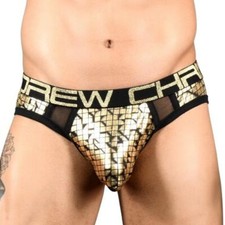 ANDREW CHRISTIAN Jockstrap CUBIST Frame Noir / Or