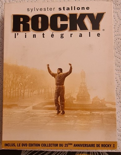 Dvd rocky iii v - rocky, ii,