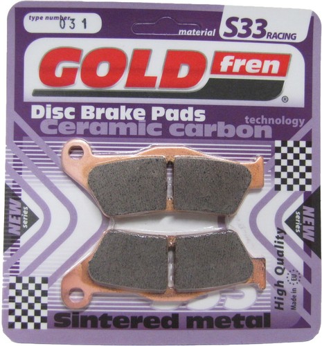 Goldfren s33 brake pads - goldfren,