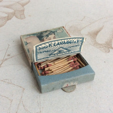 Fiat Lux Boîte D'Allumettes Vintage Années 50 Torino