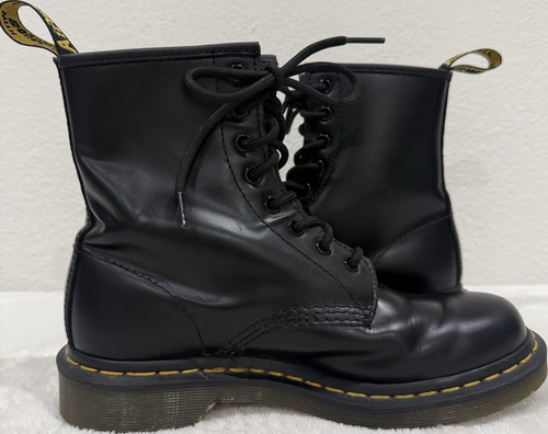 Martens black leather - dr.,