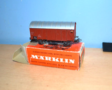 marklin echelle ho ref 4506 wagon couvert avec feux fin de convoi
