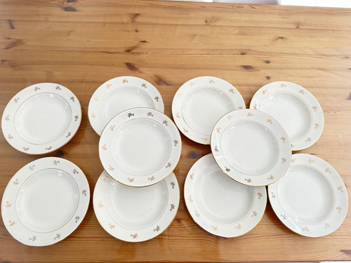 Lot grandes assiettes - de,