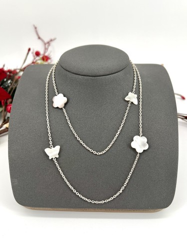 Collier argent maille forçat