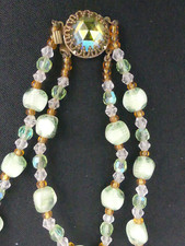 collier  double rangs années