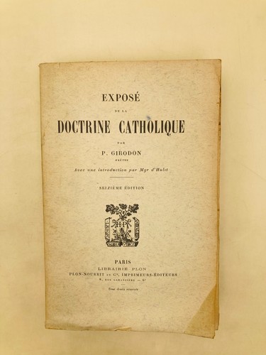 Exposé doctrine - exposé, de