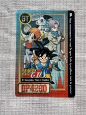 Carte Dragon Ball Hondan Gt FR PRISM  Reverse Numéro 1 Near Mint ( 1 Face )