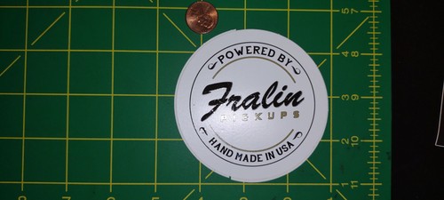 Fralin pickups sticker - pickups, decal