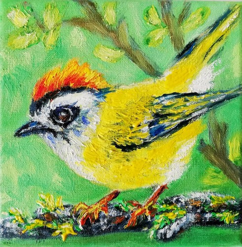 Peinture huile originale - l'huile,