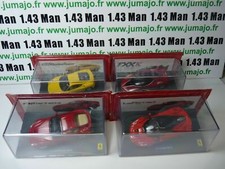 lot 4 voitures 1/43 FERRARI GT : LaFerrari, F12, FXX, 360 Modena