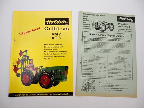 Original brochure price list