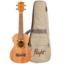Flight DUC323 EQ Acajou Électro-Acoustique Concert Ukulélé
