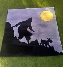 Hergé-Axis -Tapis, Tintin & Milou a la tombée de la nuit-Sceptre d Ottokar -1990