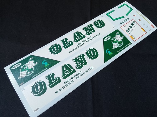 Decals 2012 2017 olano - decals, 1:87