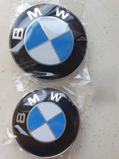 2x BMW Insigne logo Capot