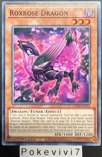 Carte roxrose dragon - carte,
