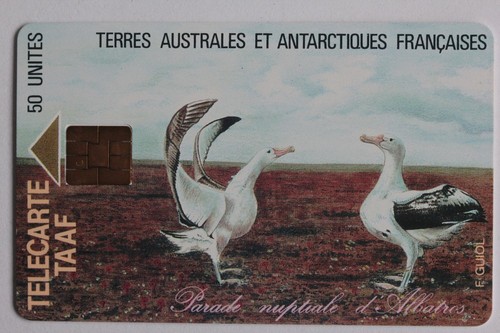 Télécarte puce terres - télécarte, à
