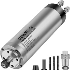 VEVOR 1,5KW Moteur Broche CNC Refroidi par Eau Spindle Motor ER11 400Hz 24000RPM
