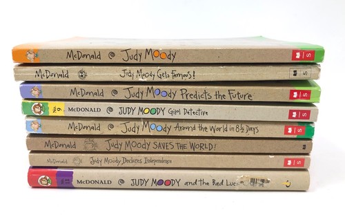 Judy moody book lot - moody, 8