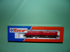 ROCO wagon kangourou + caisses